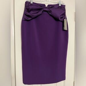 Eva Mendes purple skirt NWT